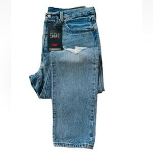 Levi's Women's Premium 501 High Rise Skinny Jeans Size: 32 x 30